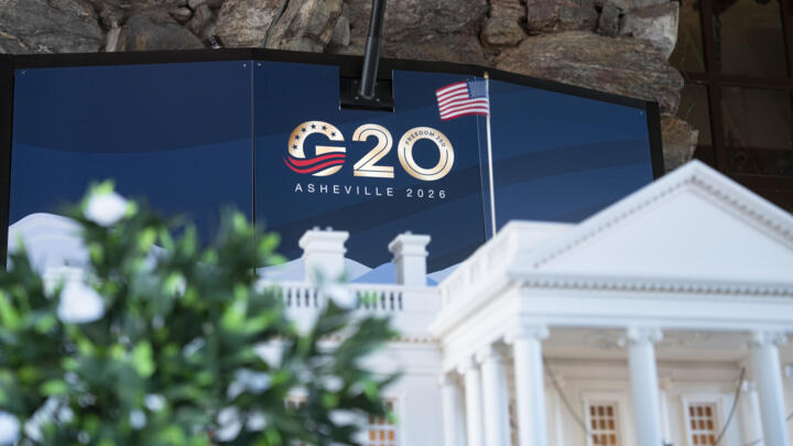 The United States holds the rotating G20 presidency this year and is hosting a series of ministerial meetings ahead of a leaders' summit that US President Donald Trump will convene in December