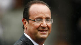François Hollande braved a downpour on his inauguration day in May 2012, the first of many during his presidency
