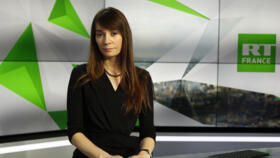 Xenia Fedorova, chief executive of RT France attends an interview with the Associated Press in Paris, France, on January 9, 2018