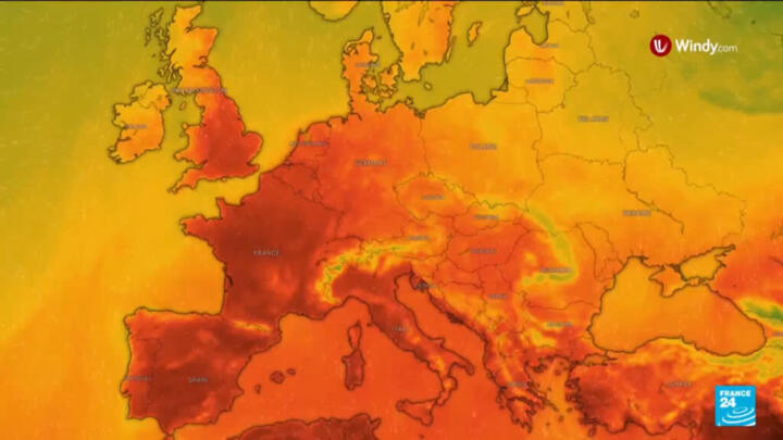 Europe swelters under new heatwave