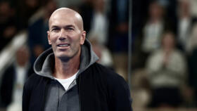 French football legend and coach Zinedine Zidane at the Roland-Garros Complex in Paris on September 14, 2025