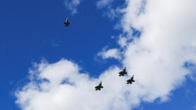 A file image of F-35 jets in Oslo, Norway, on September 9, 2026