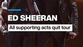 Ed Sheeran: All supporting acts quit tour