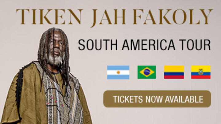 Tiken Jah Fakoly South America Tour