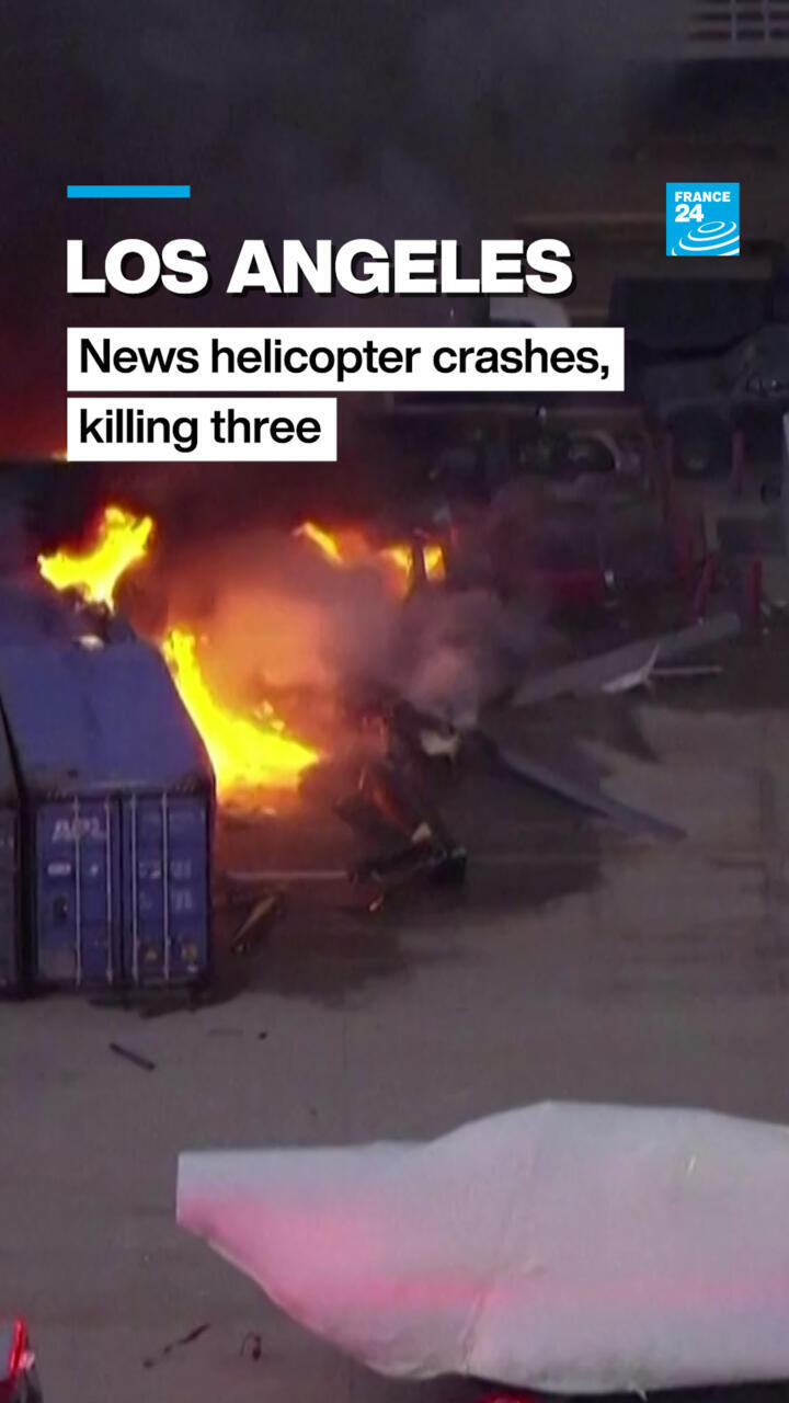 Los Angeles: News helicopter crashes, killing three