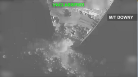 A screenshot of a video published by the US Central Command on X on September 5
