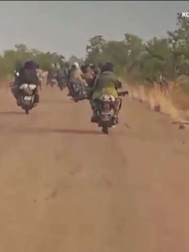 Cover image: JNIM jihadists in Benin in May 2026.