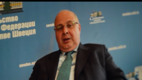 Russia's Ambassador to Sweden, Sergey Belyaev.